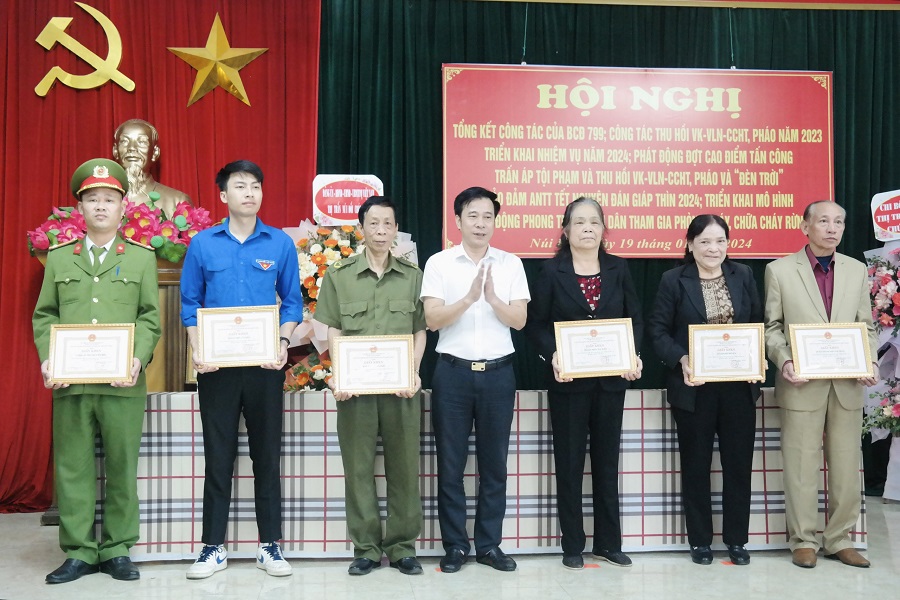 Ban Chỉ đạo 799 thị trấn Núi Đối (Kiến Thụy) triển khai nhiệm vụ năm 2024